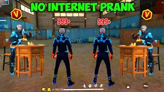 No Internet Prank 🚫 Lone Wolf | New Booyah Pass Bundle 999+ Prank ⚡ Garena Free Fire 🔥 Y GAMING 🎮