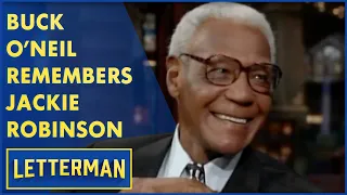 Buck O'Neil Talks About Jackie Robinson Breaking Baseball's Color Barrier | Letterman
