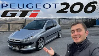 ORIGINAL PEUGEOT 206 GTİ | 135 HP SAFKAN HATCHBACK | 0-100 8.9 SN |  | ŞAKA MAKİNASI