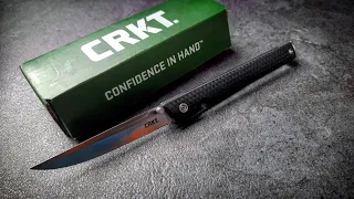 CRKT CEO unboxing and first impressions | CE-Omg this is a super slim pocket knife