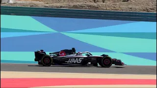 F1 2023 testing day 2. Kevin Magnussen Haas VF-23