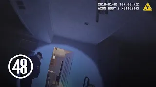 Police bodycam video shows first moments of Texas murder investigation