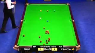 WSC 2013  RONNIE O'SULLIVAN vs JUDD TRUMP semifinal Frame-26 P1