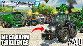 MULTI-MILLION Farming w/ $450.000 CASE | MEGA FARM Challenge Ep.40 | Farming Simulator 22