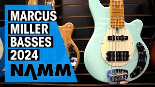 New Marcus Miller Basses | NAMM 24