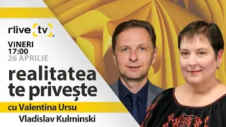 Vladislav Kulminski, fost vicepremier pentru reintegrare, invitat la „Realitatea te privește”