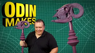 Odin Makes: Skeletor's Havoc Staff from Masters of the Universe