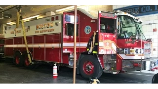 Boston Fire Ride Along with Rescue 1