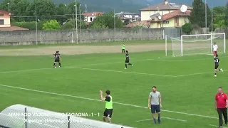 MANIAGO VAJONT - PRO FAGAGNA    2 - 1