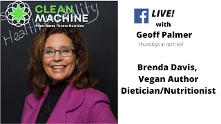 FB Live! Brenda Davis, Plant-based Nutritionist & Registered Dietician