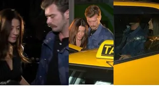 FLASH💥KIVANC TATLITUG VE BASAK DIZER DUN GECE LUX RESTORANDAN CIKARKEN YAKALANDI😱