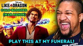 Reaction to Yakuza: Like a Dragon OST - Cold-Blooded (War Maker)