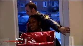 Police save Christmas for family hit by Grinch