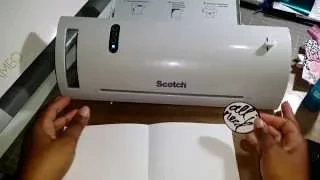 Using the Scotch Laminator for Foiling and Project