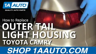 How to Replace Outer Tail Light 97-99 Toyota Camry