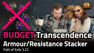[3.22] BUDGET Transcendence Armour/Resistance Stacker PoB Overview - Path of Exile 3.22