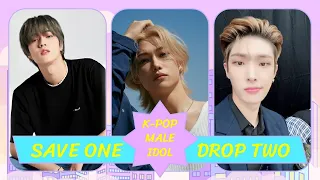 ⭐SAVE ONE DROP TWO⭐ EP.1 Male K-POP Idol