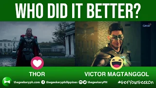 Who Did It Better: Thor or Victor Magtanggol
