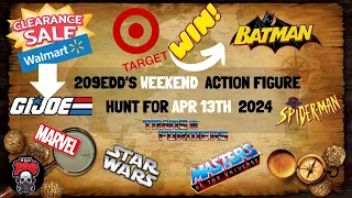 HUNTING and FINDING NEW  Figs April 14th Toy Hunt GI JOE CLASSIFIED SALE! BATMAN/ DC CHASE WIN!