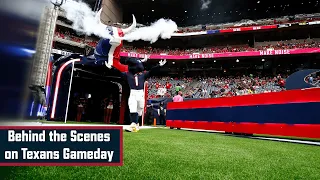 A DAY IN THE LIFE OF TORO | Go behind the scenes with Houston Texans mascot TORO on Gameday!