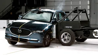 Mazda CX-5 beats Volvo XC40 and Audi Q3 in a new IIHS tougher side crash test