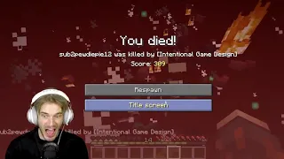 Joergen #1 Death and Origin of Joergen #2 (Minecraft Scene) PewDiePie