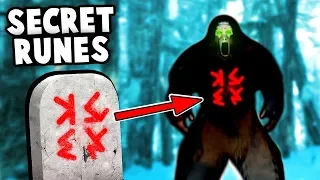The YETI Is CURSED! We Found SECRET RUNES! (Finding Bigfoot 2.0 Update Gameplay)