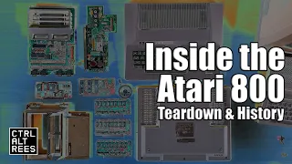Exploring The Atari 800 - Teardown Of Their First Home Computer From 1979