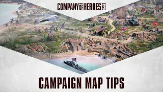 Company of Heroes 3 // Battle Briefing // Dynamic Campaign Map