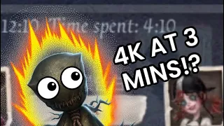 MY FASTEST RANK MATCH EVER!? || Hydra Hunter - Identity V