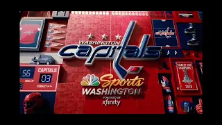 NBC Sports Washington intro to Dallas Stars @ Washington Capitals game