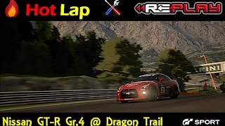 GT Sport Beta v1.05 l Hot Lap + Replay l Nissan GT-R Gr.4 @ Dragon Trail