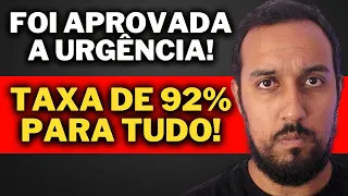 APROVADO EM URGÊNCIA PL QUE TAXA PRODUTOS ABAIXO DE 50 DÓLARES EM 92% MAS ADIARAM  - ENTENDA TUDO !