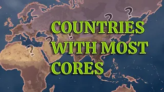 Top 10 Countries by Maximum Cores