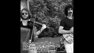 Frank Zappa and the Mothers with Jean-Luc Ponty - 1973 02 24 - Duke University, Durham, NC