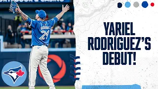 Yariel Rodríguez's Major League Debut!