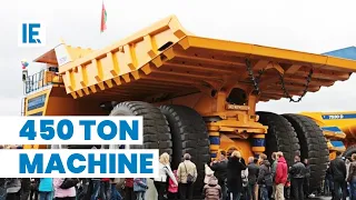 The Biggest Dumptruck in the World can Move 450 Tonnes in One Go