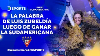 La #CONFERENCIA de Luis #ZUBELDÍA y Alexander #DOMÍNGUEZ tras obtener la #SudamericanaEnDSPORTS