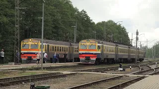 Электропоезда ЭР2Т-7115/7116 и ЭР2-1307 / ER2T-7115/7116 and ER2-1307 EMU's