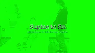 Patient Mobility: Supine to sit 1 person assist