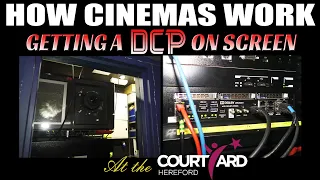 HOW CINEMAS WORK - GETTING A DIGITAL MOVIE (DCP) ON SCREEN AT THE COURTYARD CINEMA, HEREFORD