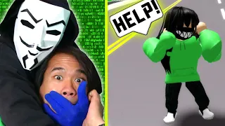 HACKERS KIDNAPPED ME... Using Roblox to Find HELP!