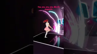 MAGNETIC - ILLIT DANCE BEAT SABER VR! TikTok Kpop Songs Mixed Reality. Quest 3