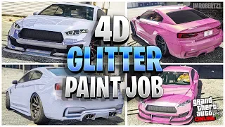 GTA 5 Online 4D Paint Job Glitch! 4D Glitter Paint Jobs (GTA 5 Glitches)