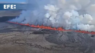 Vulcão na Islândia registra a quinta erupção desde dezembro do ano passado