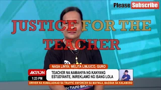 JUSTICE for the TEACHER / RAFFY TULFO: PINATATANGGAL NG LICENSYA ANG ISANG TEACHER