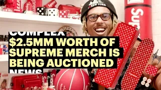 $2.5MM Supreme Collection Being Auctioned in L.A. Gallery