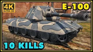 World of Tanks | E-100 - 10 Kills - 10,3K Damage Gameplay