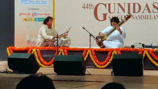 Maestro Niladri Kumar & Shri. Satyajit Talwalkar at Gunidas Sangeet Sammelan 2021