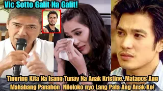 VIC Sotto Galit n galit n Nagbigay Ng Opinyon Tungkol s Pagkakaroon ng Anak Nila Kristine At Diether